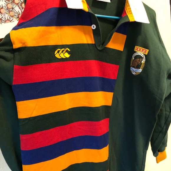 SOLD Vintage Canterbury Australian Rugby Wallabies ARFU Shirt XL - Picture 3 of 7